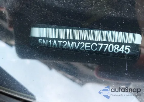 2014 Nissan Rogue Sl from USA, damaged, VIN 5N1AT2MV2EC770845
